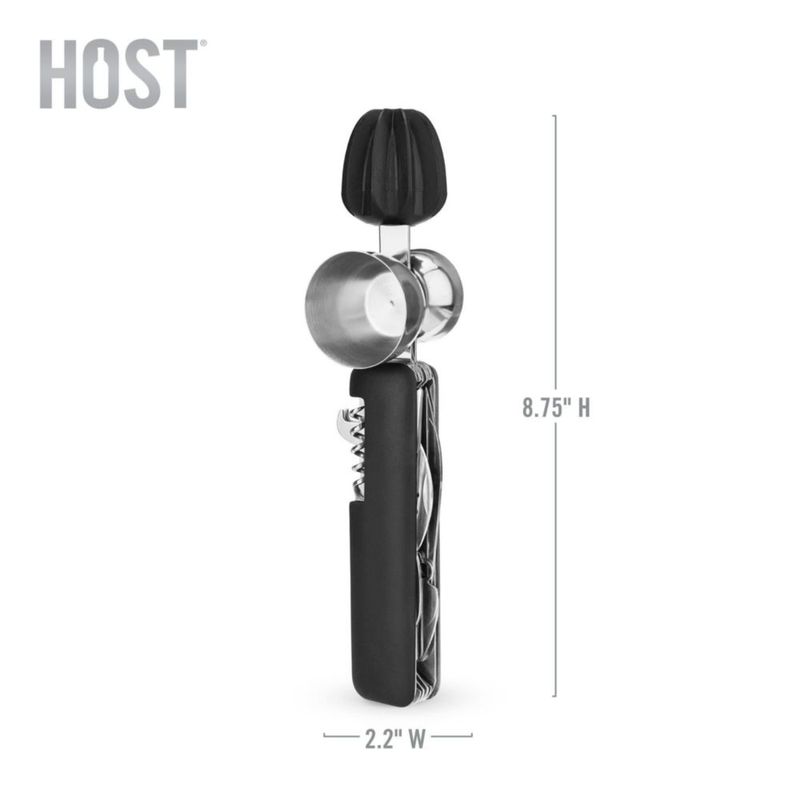 Kit de Herramientas de Bar Host 10 en 1 para Camping y Viaje