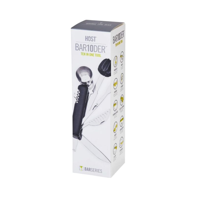 Kit de Herramientas de Bar Host 10 en 1 para Camping y Viaje