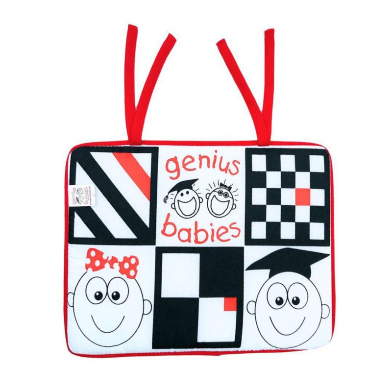 Espejo para Bebé Genius Baby Toys – Uso 3 en 1: Cuna Coche y Suelo