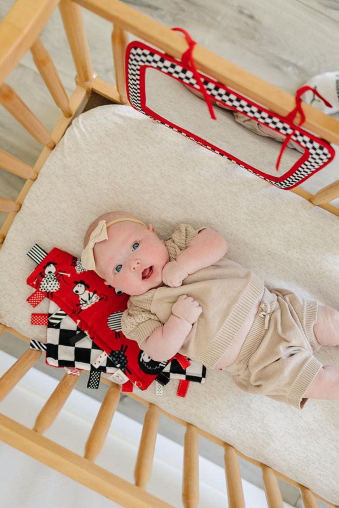 Espejo para Bebé Genius Baby Toys – Uso 3 en 1: Cuna Coche y Suelo