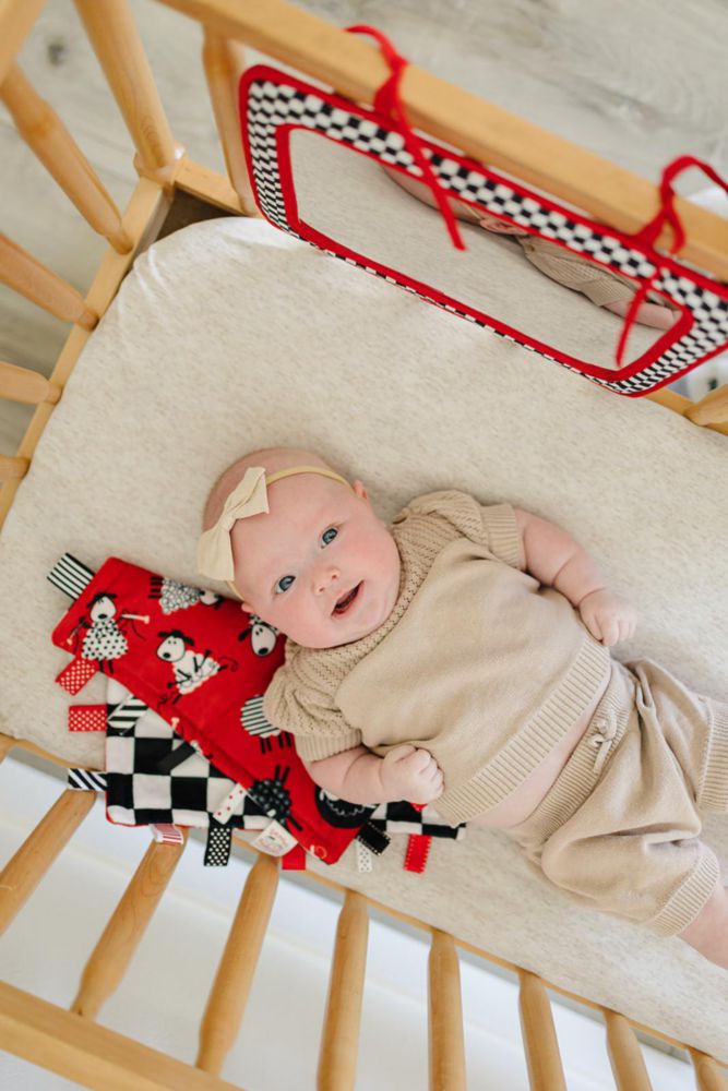 Espejo para Bebé Genius Baby Toys – Uso 3 en 1: Cuna Coche y Suelo