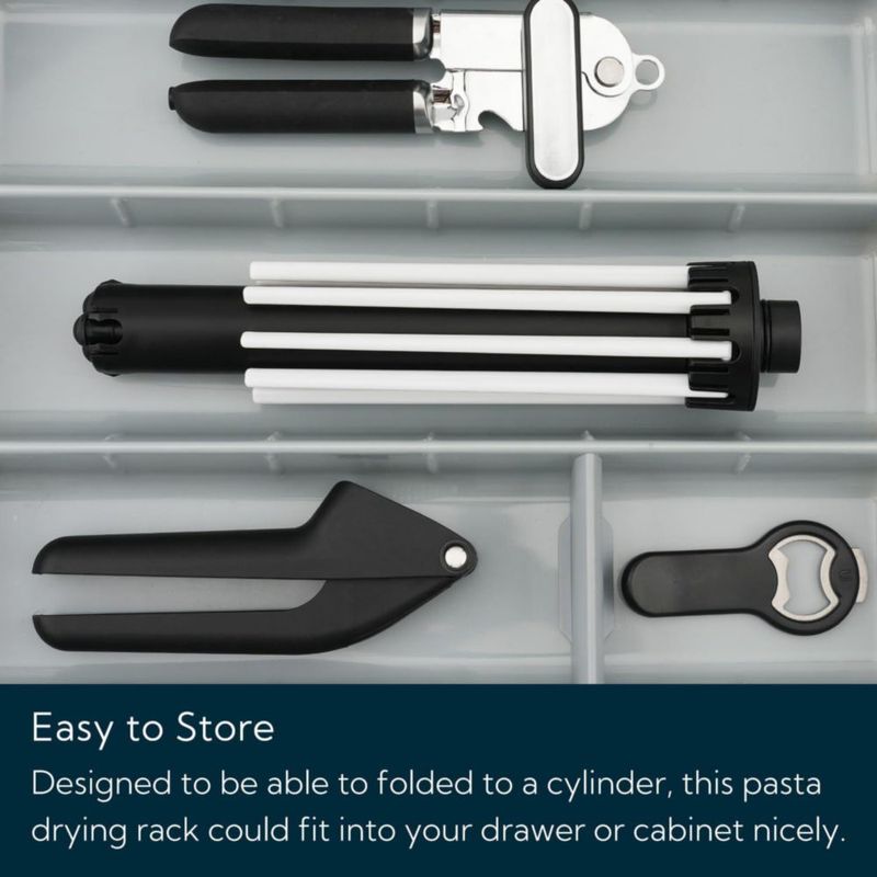 Escurridor de Pasta KITCHENDAO Plegable de 5 lb de Capacidad