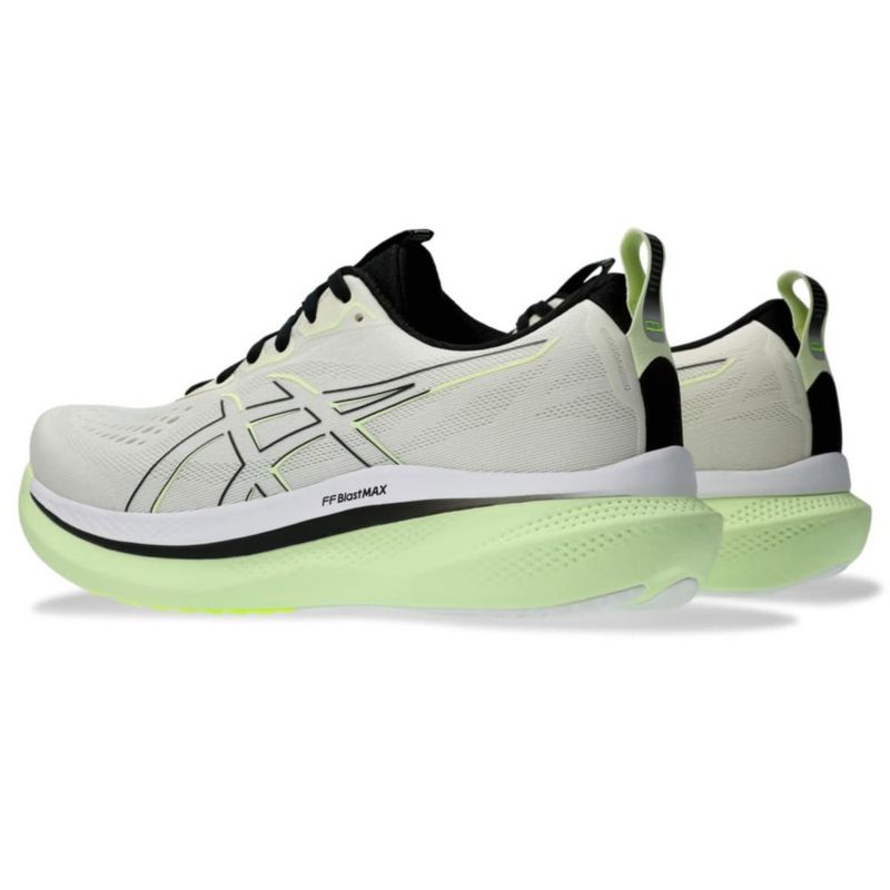 Zapatilla de running para hombre ASICS GLIDERIDE MAX 13 Birch/Negro