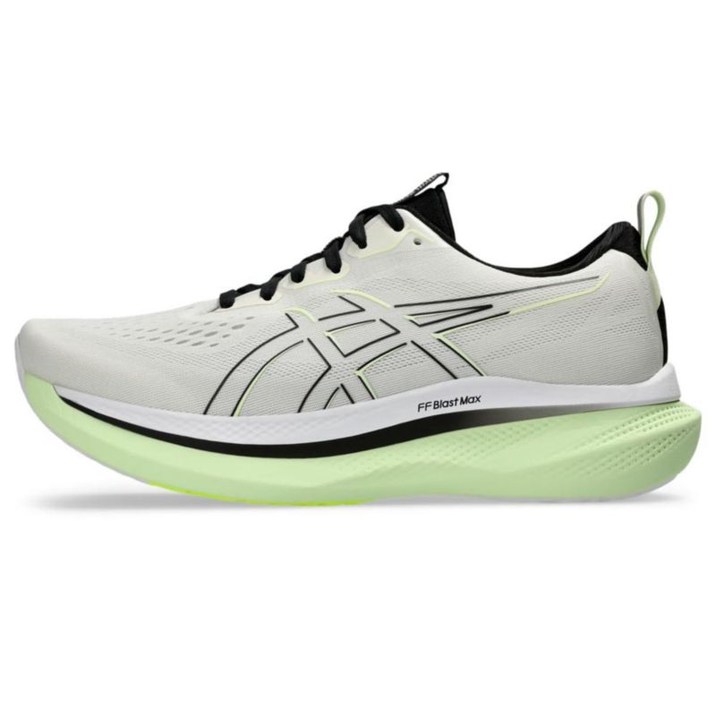 Zapatilla de running para hombre ASICS GLIDERIDE MAX 13 Birch/Negro