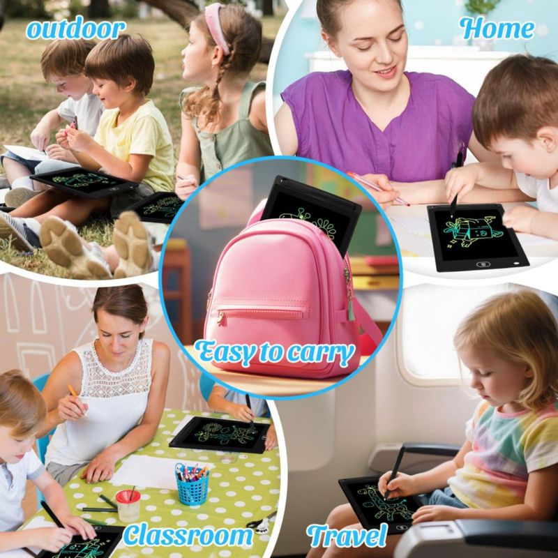 Tableta de escritura Frelswon 216 cm (85 pulg.) Pack de 24 borrables