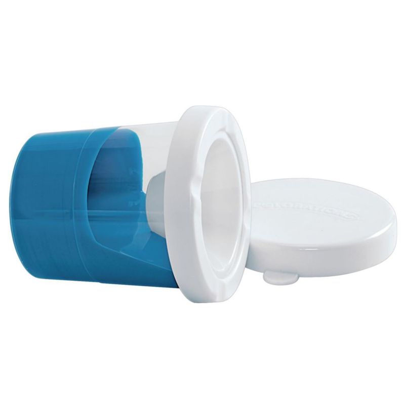 Vasos de pintura Colorations 10WPC paquete de 10 con tapa blanca