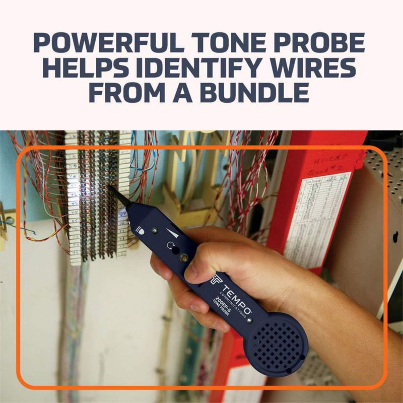 Probador de Circuitos TEMPO 620K-G Kit de Localizador de Cables/Alambres