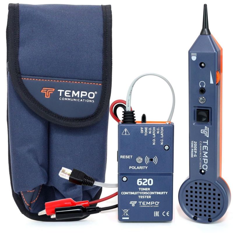 Probador de Circuitos TEMPO 620K-G Kit de Localizador de Cables/Alambres
