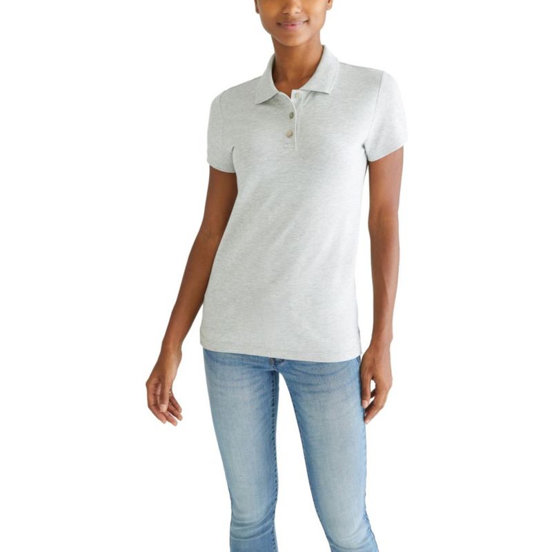Polo AEROPOSTALE para Mujer de Manga Corta y Corte Entallado