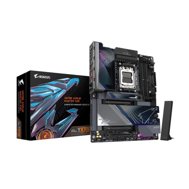 Placa base GIGABYTE X870E AORUS Master X3D AM5 DDR5