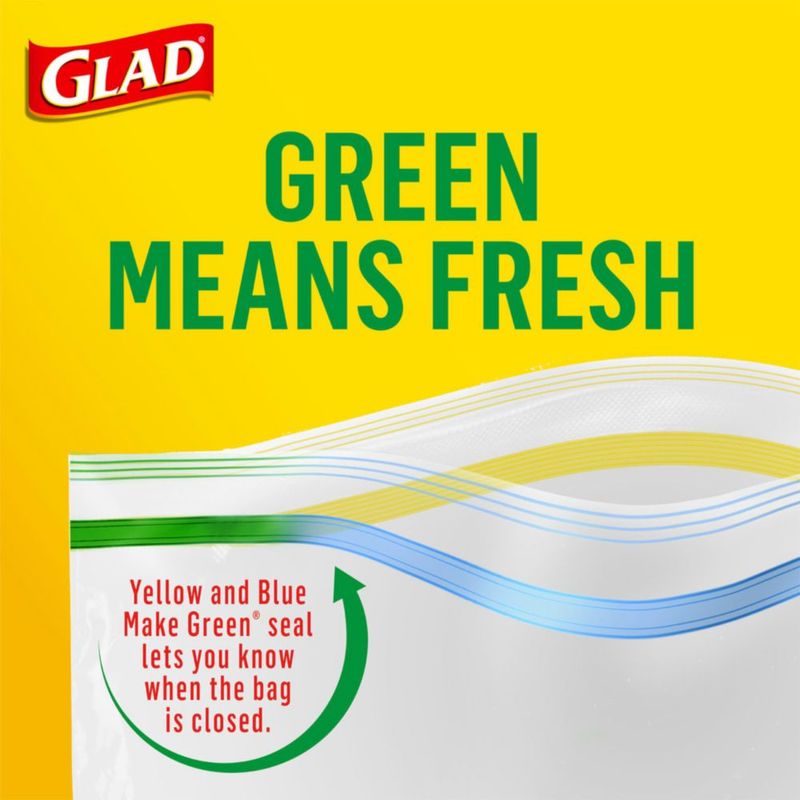 Bolsas de Almacenamiento de Alimentos Glad 50 Unidades Tamaño Snack