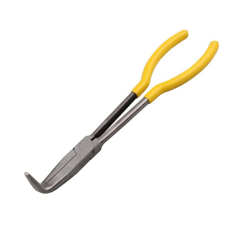 Alicates YanTone de 28 cm de punta larga y curvatura de 90°