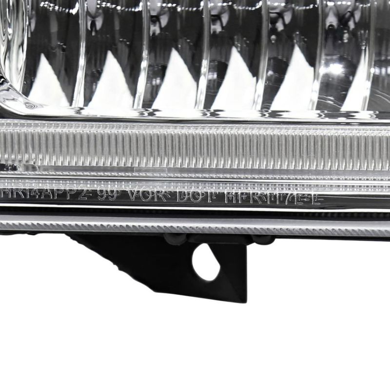 Faros SPEC-D TUNING cromo con barra LED (par)