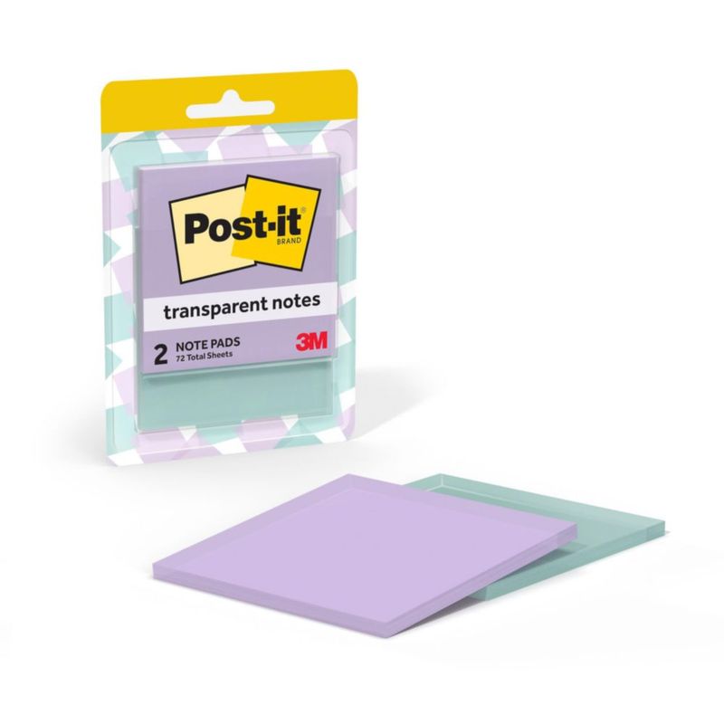 Post-it Notas adhesivas autoadherentes 7 × 7 cm Pastel 2 unidades