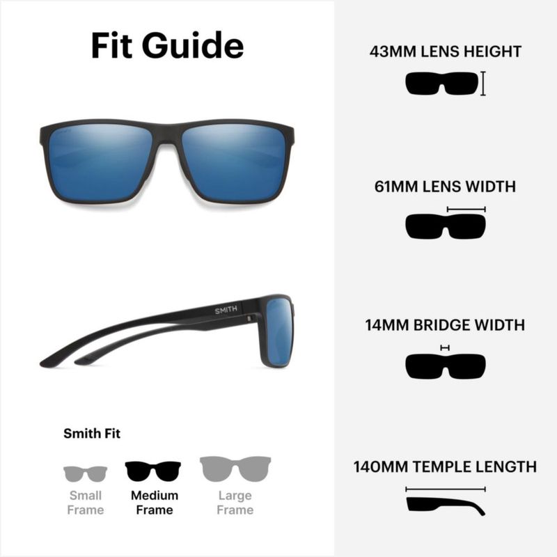 Gafas de sol SMITH Riptide negro mate