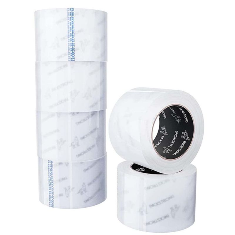 Cinta de embalaje Packstrong 6 rollos 75 cm 100 m 25 mil
