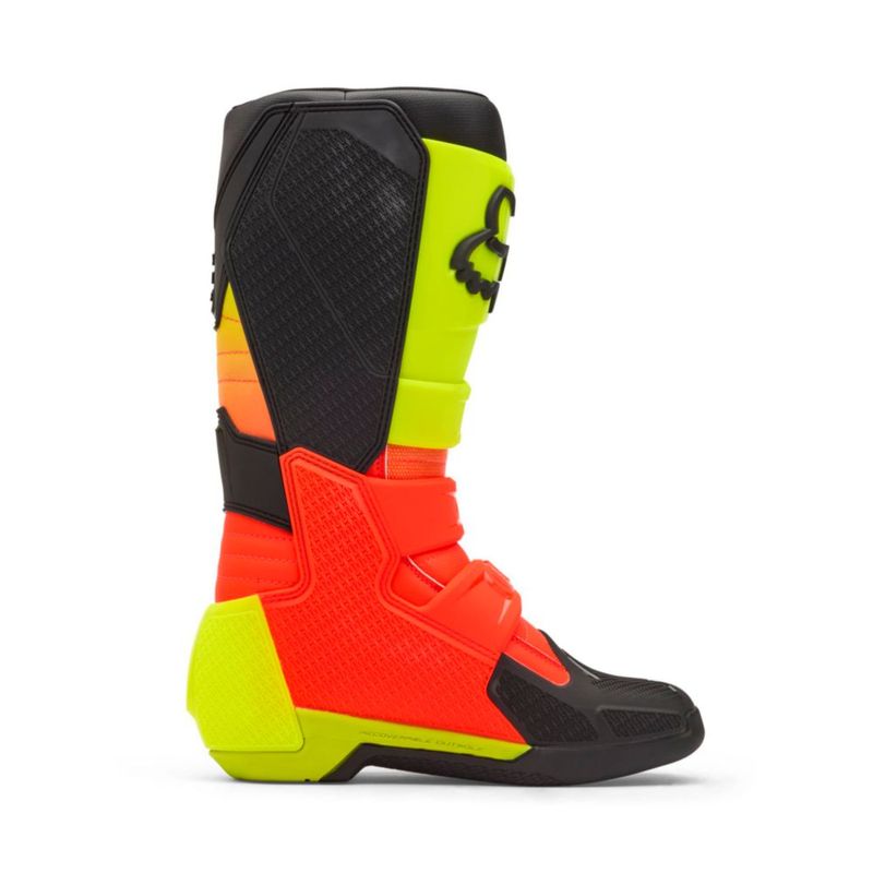 Botas Fox Racing 11.5 Naranja/Amarillo