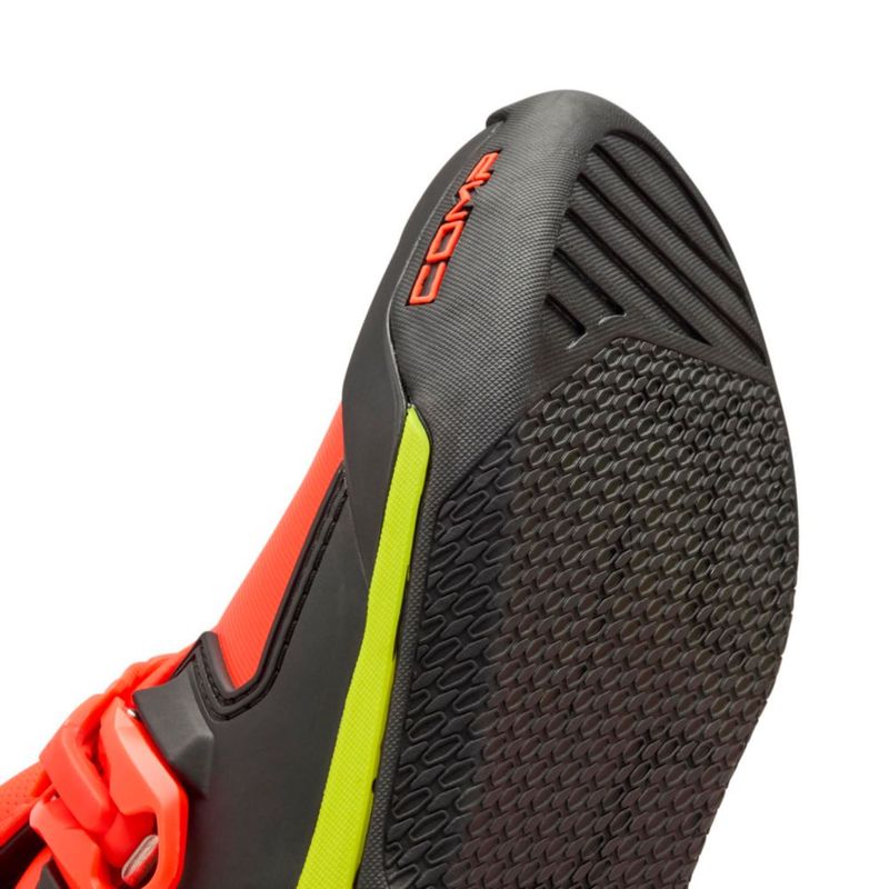 Botas Fox Racing 11.5 Naranja/Amarillo