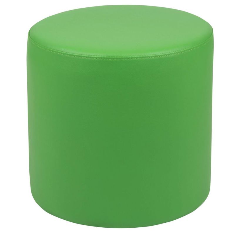 Puf EMMA + OLIVER 46 cm Verde Círculo Flexible