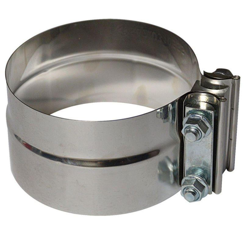 Abrazadera de escape ROADFORMER 13 cm (paquete de 4) acero inoxidable