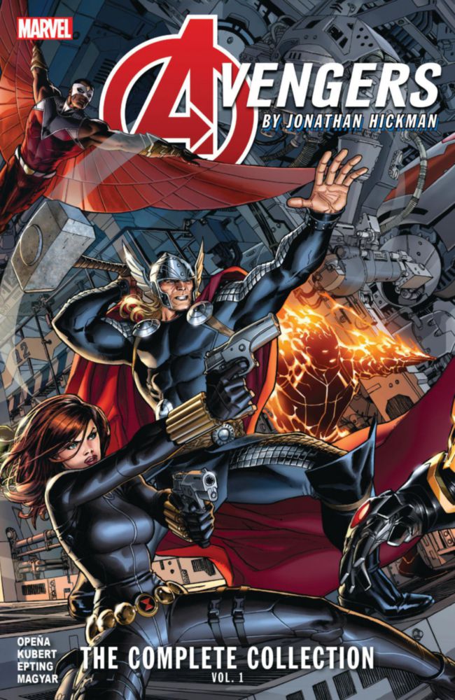 Libro Marvel Vengadores – Vol. 1 (Jonathan Hickman)