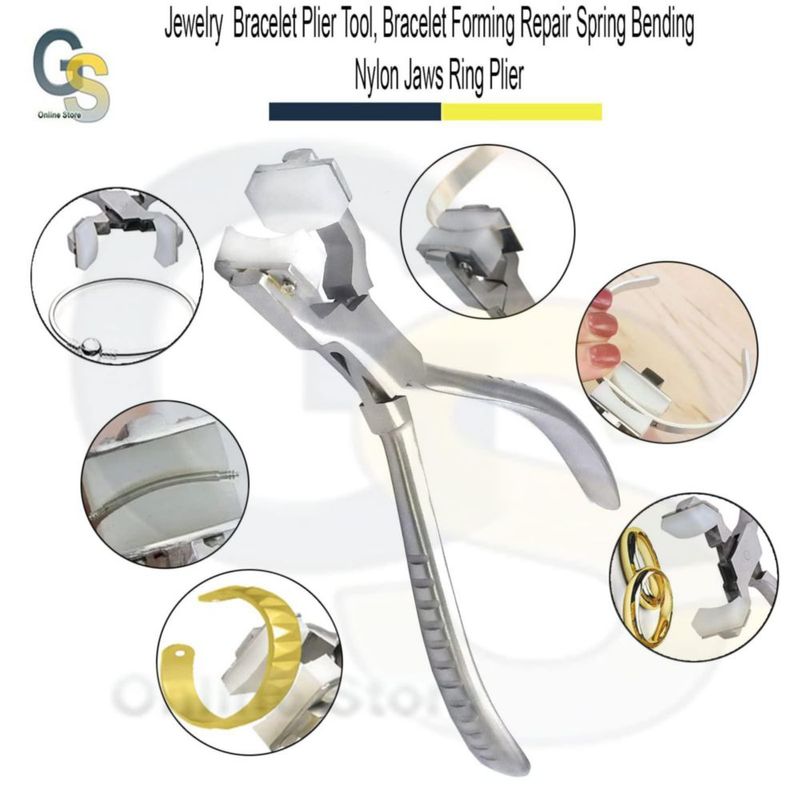 ALICATES GS Online para Formar Pulseras con Mandíbulas de Nylon