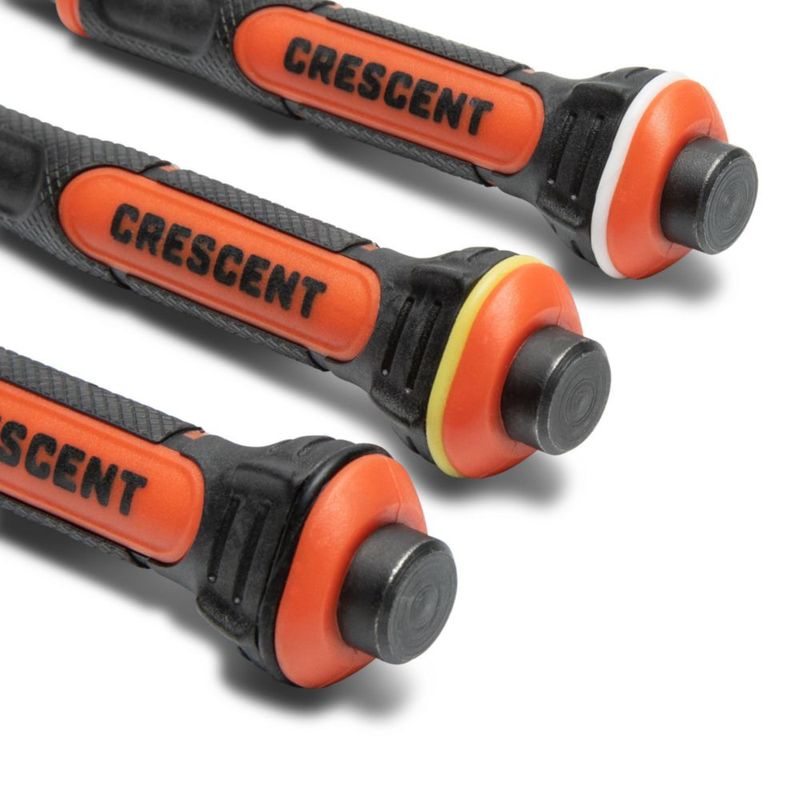 Juego de 3 punzones Crescent de 13 cm con agarre - CNPS12332G