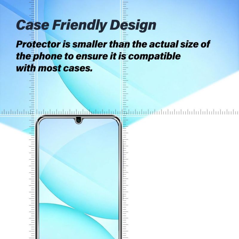 Protector de pantalla BIGFACE Galaxy A17 2+2 anti-rayaduras