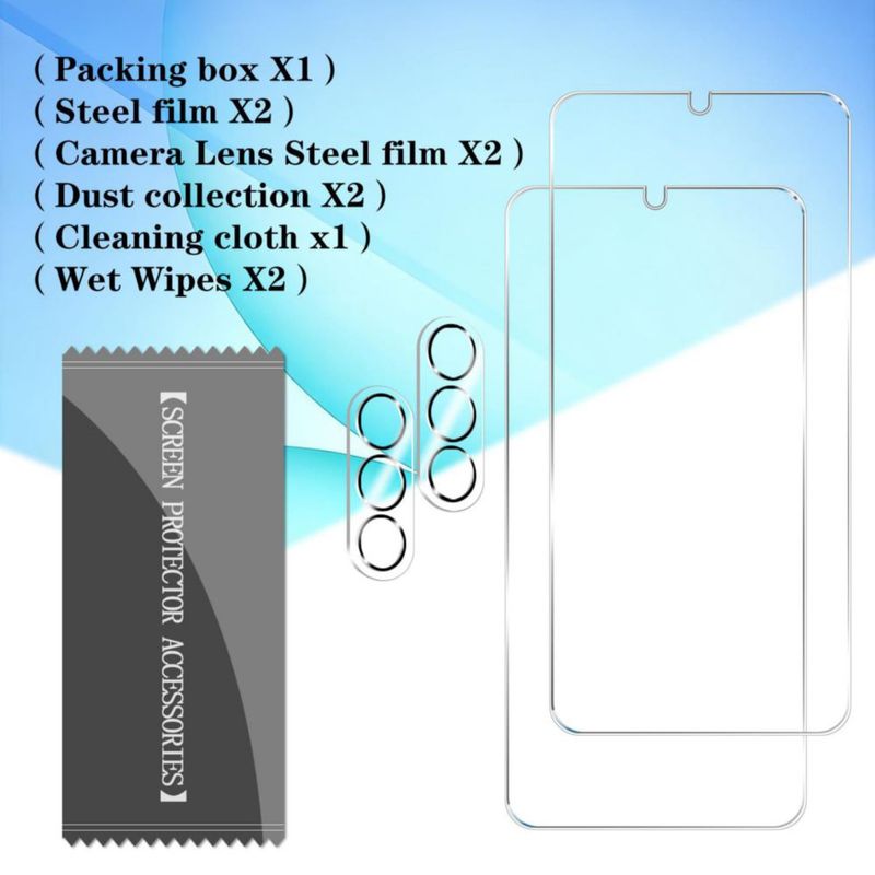 Protector de pantalla BIGFACE Galaxy A17 2+2 anti-rayaduras