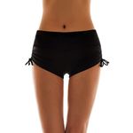 Shorts de baño negros Micosuza L