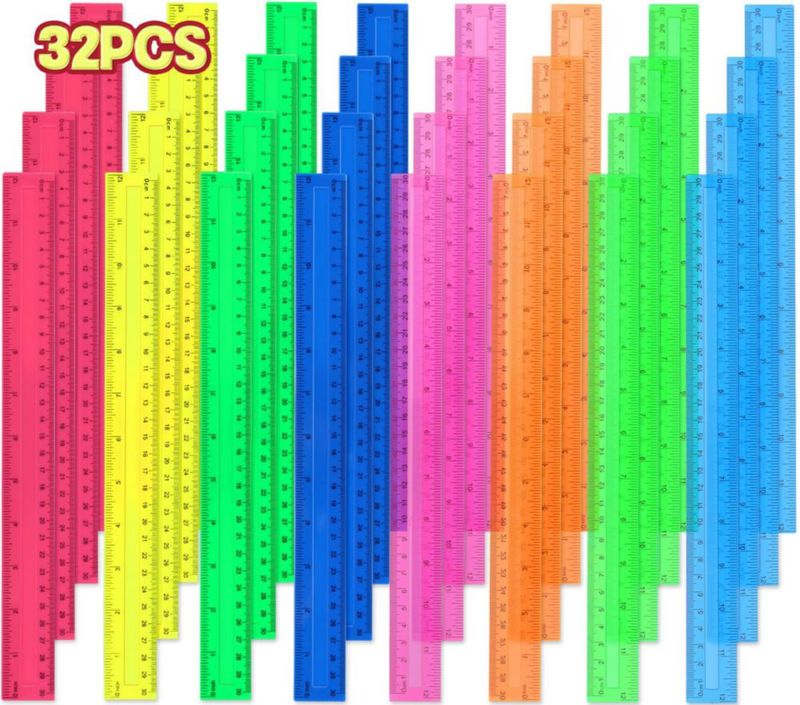 Regla TAIWOSING 305 cm Pack de 32 colores surtidos