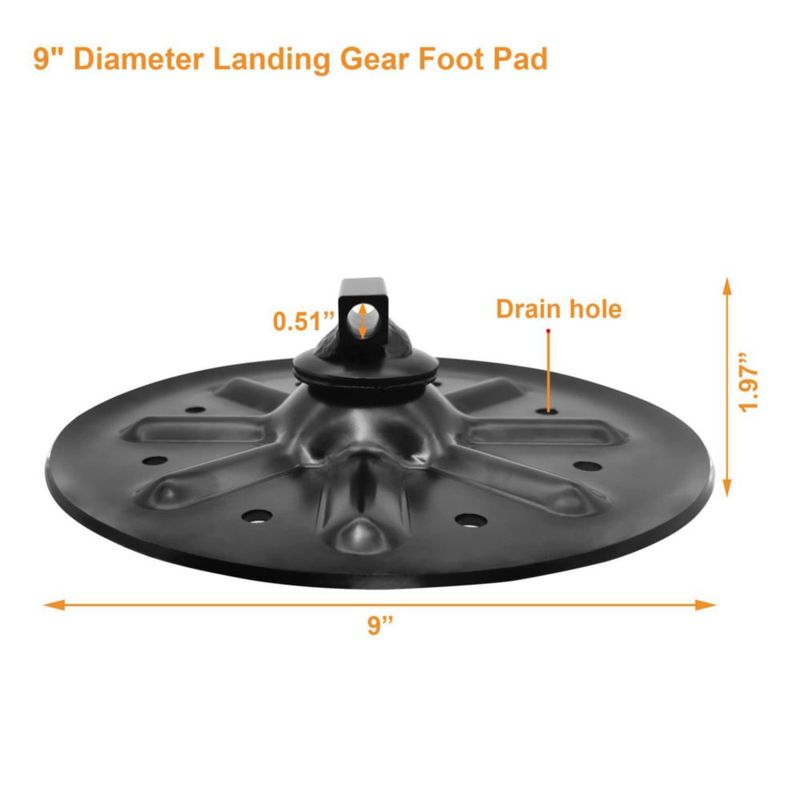 Almohadilla para autocaravana Misakomo 23 cm Pack de 2 #314667