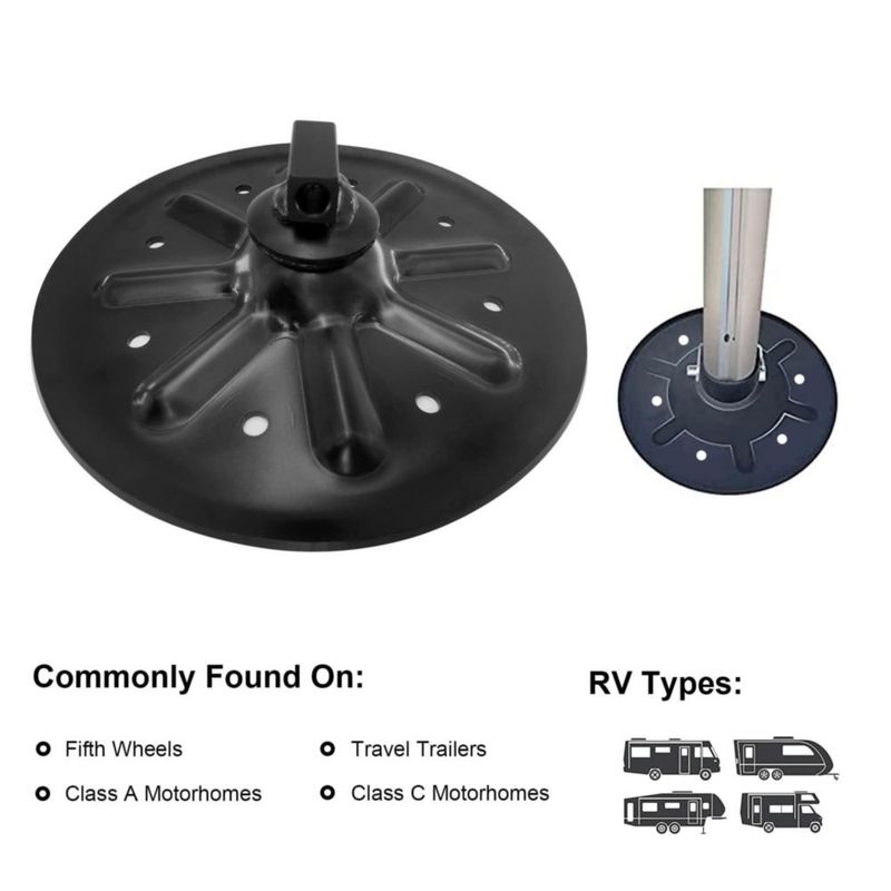Almohadilla para autocaravana Misakomo 23 cm Pack de 2 #314667