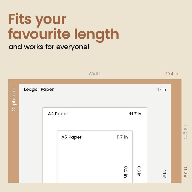 Portapapeles de papel Merlin 48 × 28 cm paquete de 3 MDF