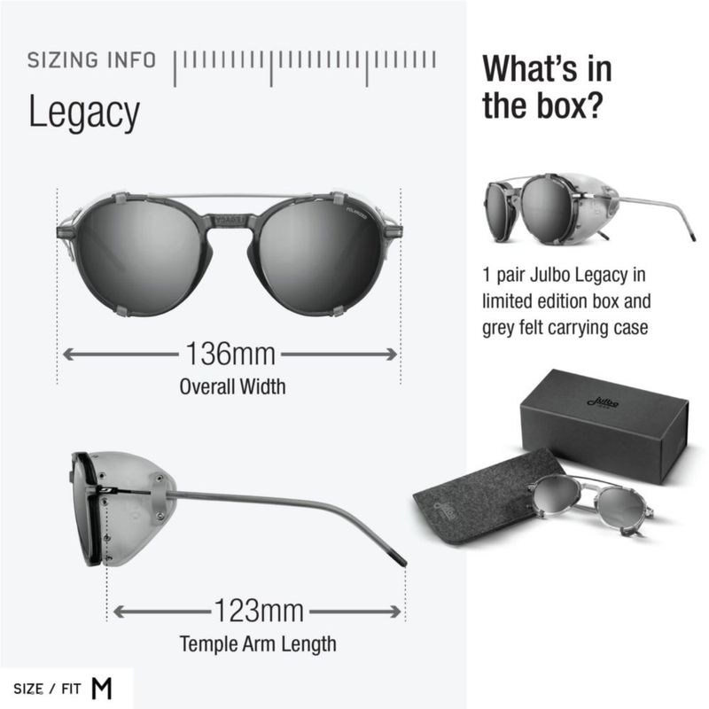 Gafas de Sol Julbo Legacy Cristal/Blue Smoke