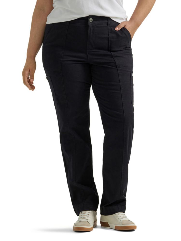 PANTALONES Lee Talla Grande 76 cm Negro Utilitarios 22