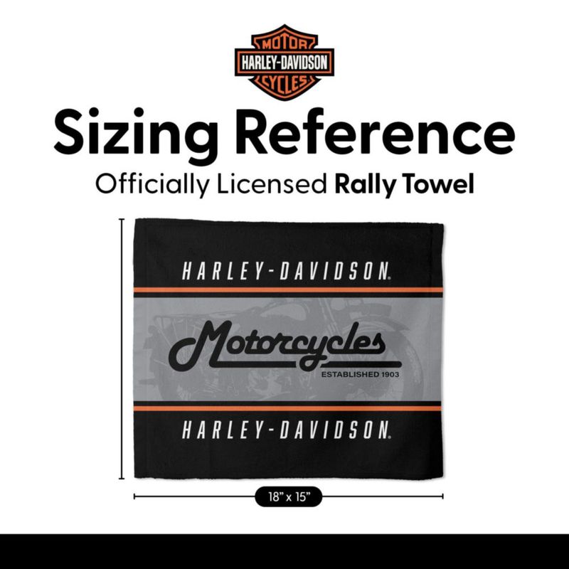 Toalla Northwest 38 x 46 cm Harley‑Davidson Vintage