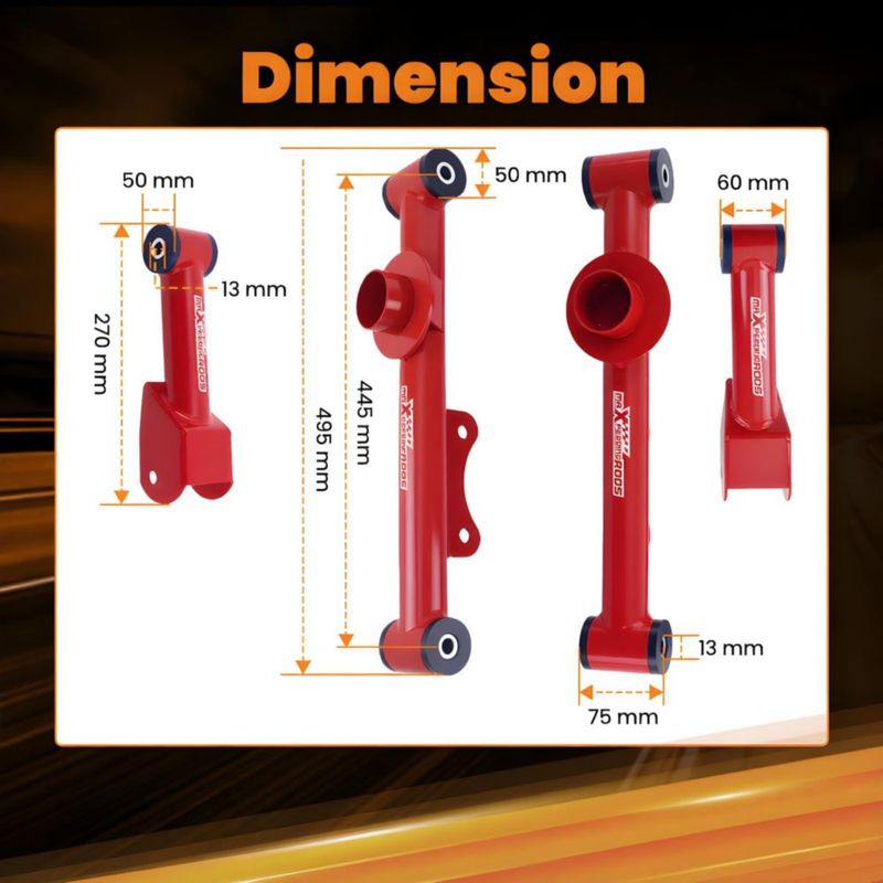Kit de Brazos de Control Tuningsworld para Ford Mustang 1979‑2004