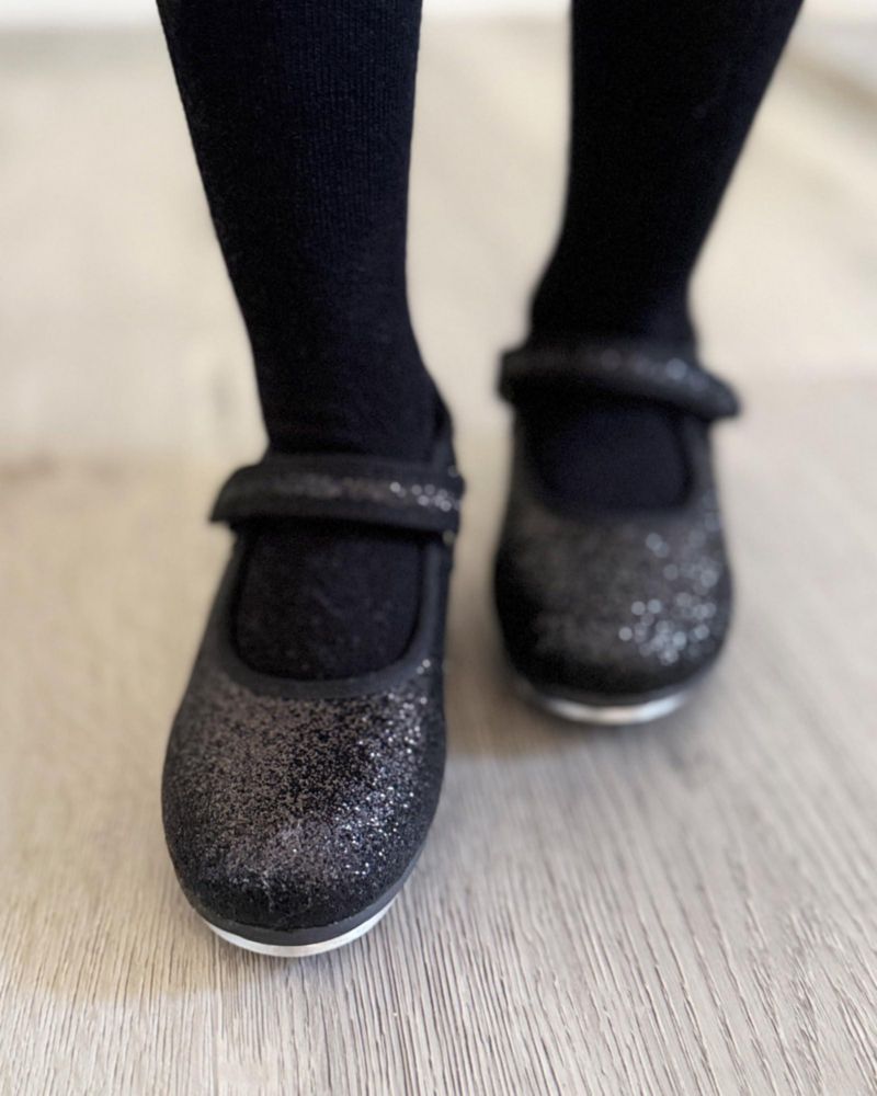 Zapatos de claqué Stelle 10MT Brillantes PU Unisex para Niñas