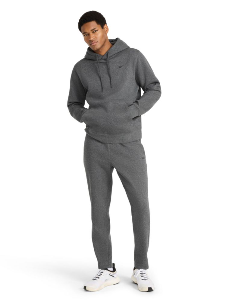 PANTALONES Reebok Fleece Talla Grande 76 cm Gris Carbón