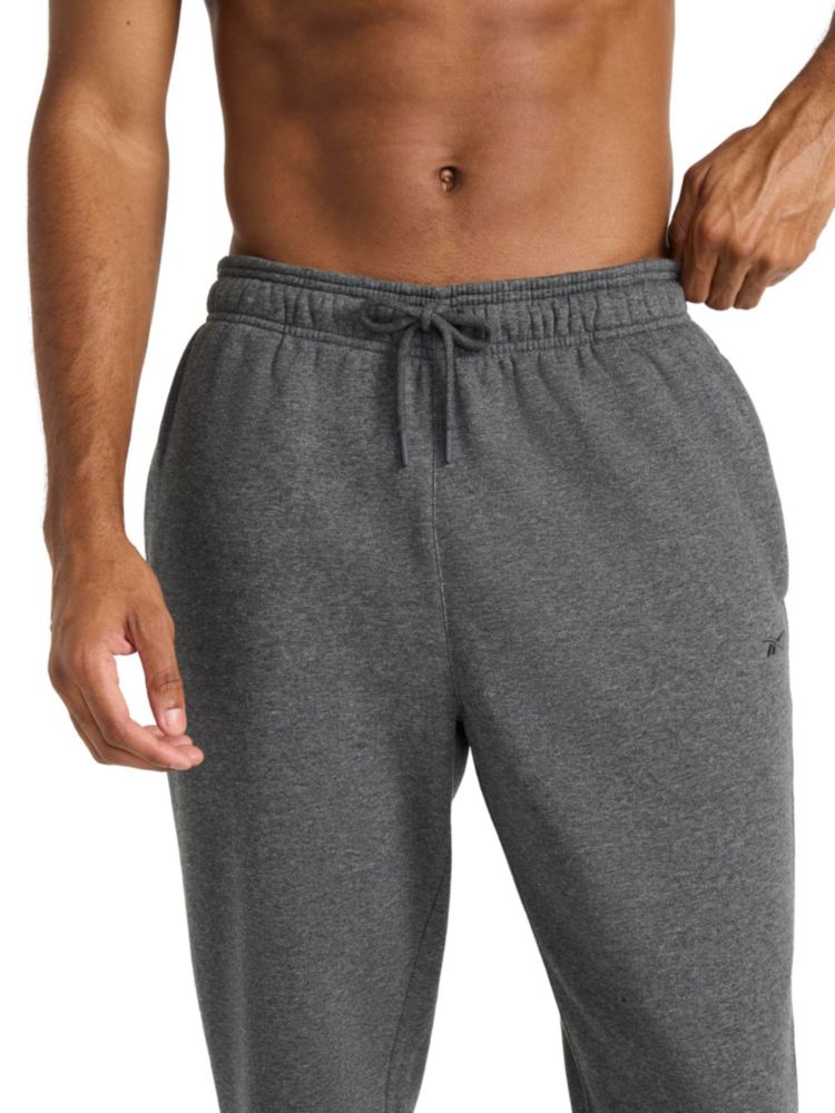 PANTALONES Reebok Fleece Talla Grande 76 cm Gris Carbón