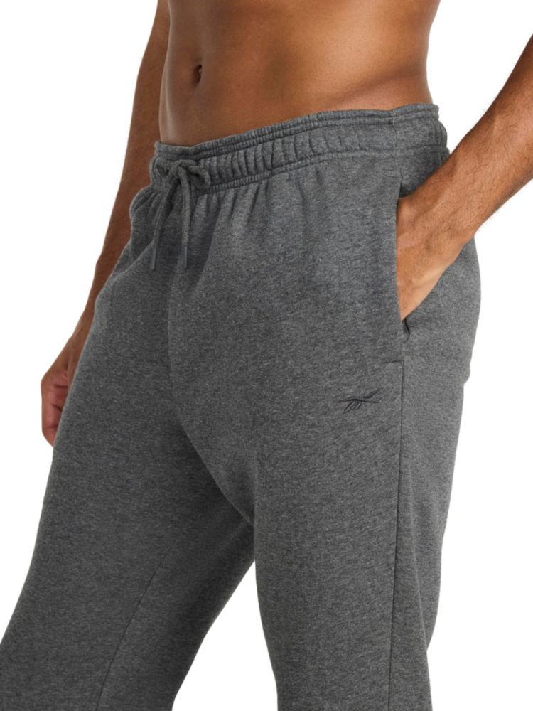 PANTALONES Reebok Fleece Talla Grande 76 cm Gris Carbón
