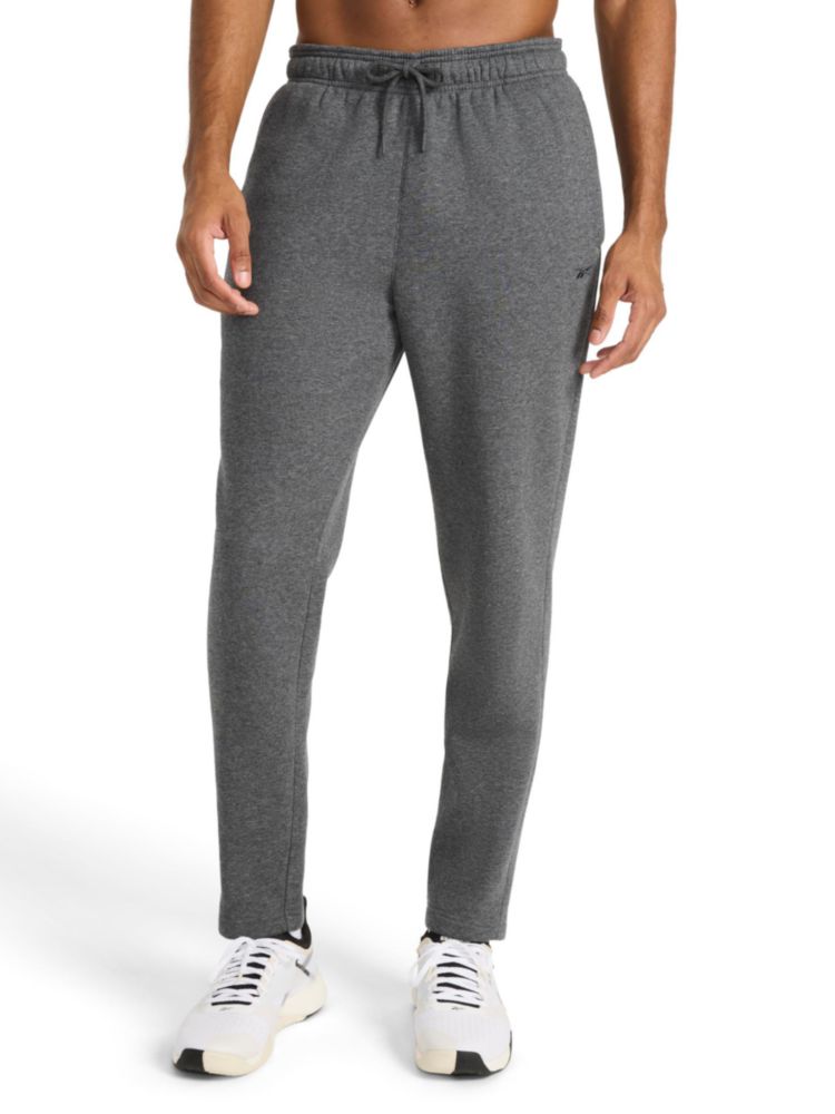 PANTALONES Reebok Fleece Talla Grande 76 cm Gris Carbón