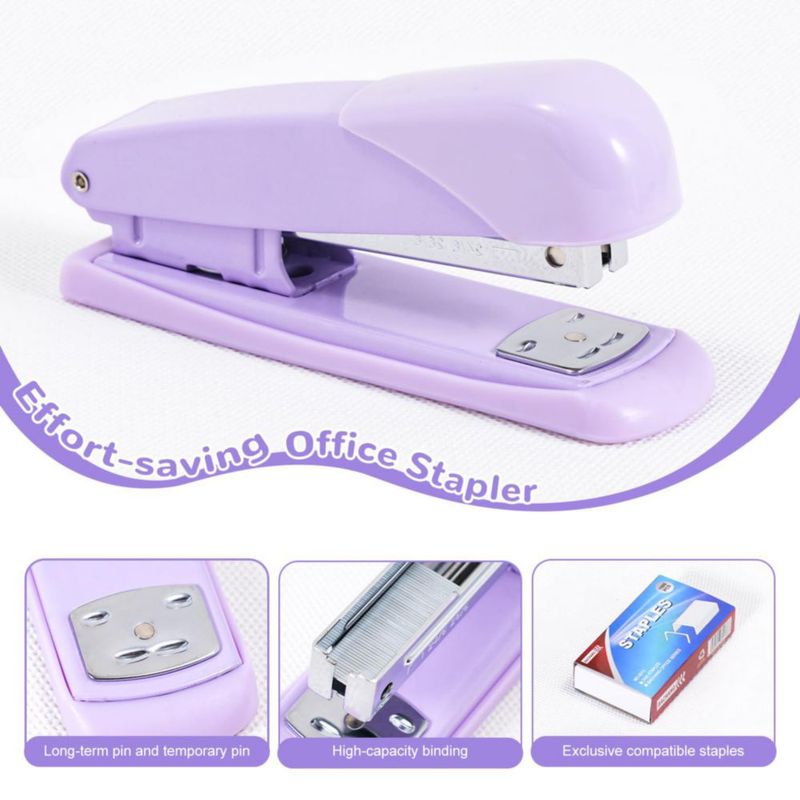 CADDY Gawsey Set Organizador de Escritorio Morado 360° Giratorio