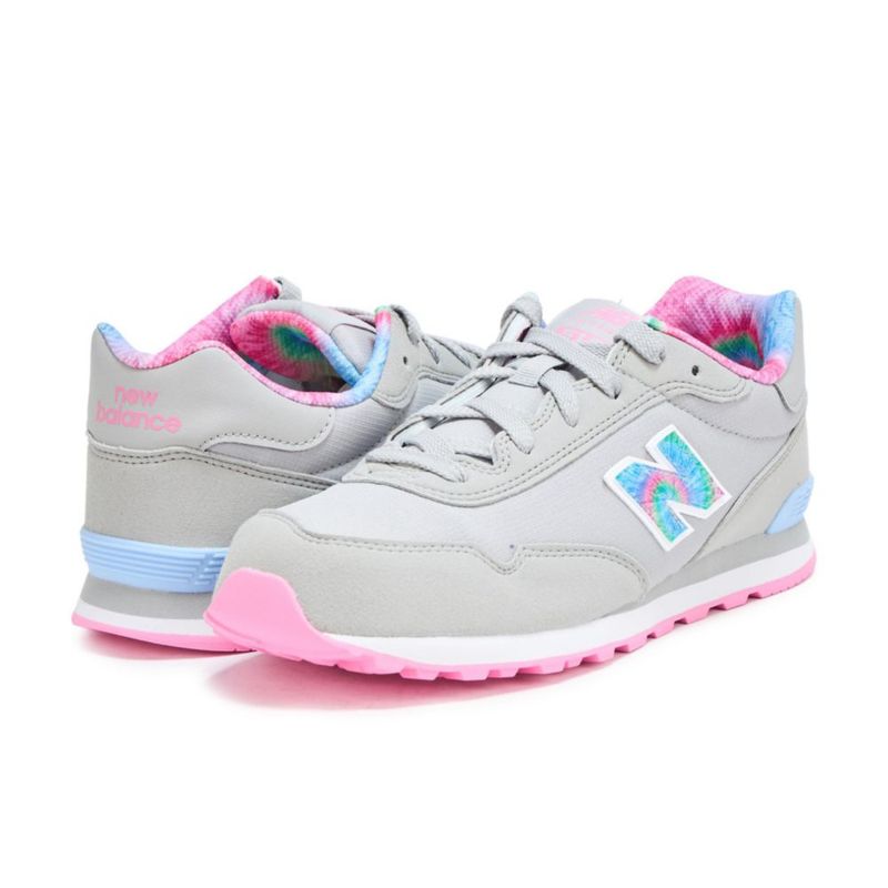 Zapatilla New Balance 515 V1 gris talla 1.5 para niños pequeños