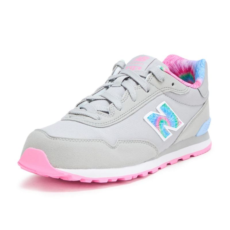 Zapatilla New Balance 515 V1 gris talla 1.5 para niños pequeños
