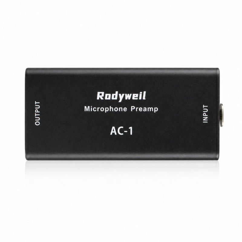 Preamplificador de Micrófono Dinámico Rodyweil AC-1