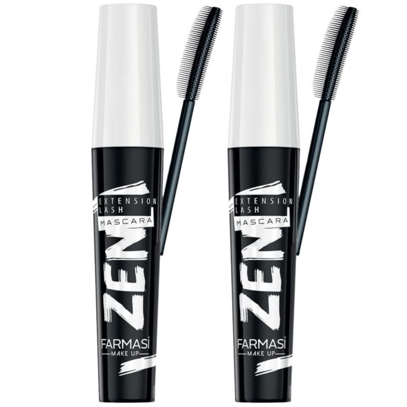 Máscara FARMASi Zen Extension Pack de 2 Unidades Negro Intenso