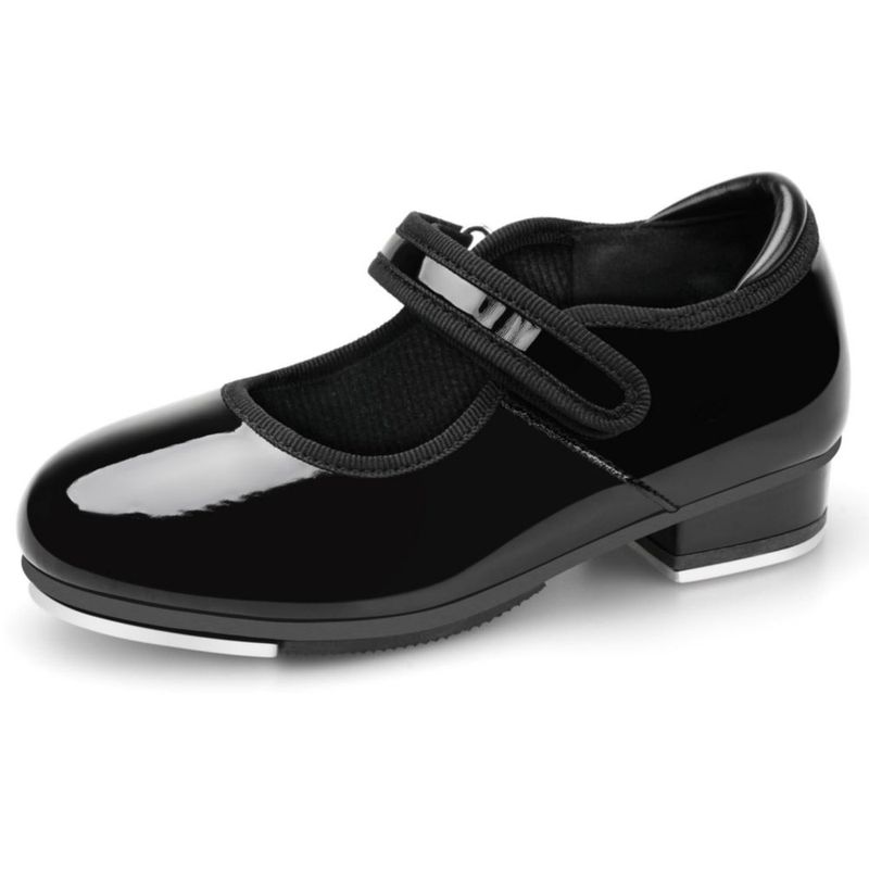 Zapatos de claqué Stelle para niñas color negro PU 2ML