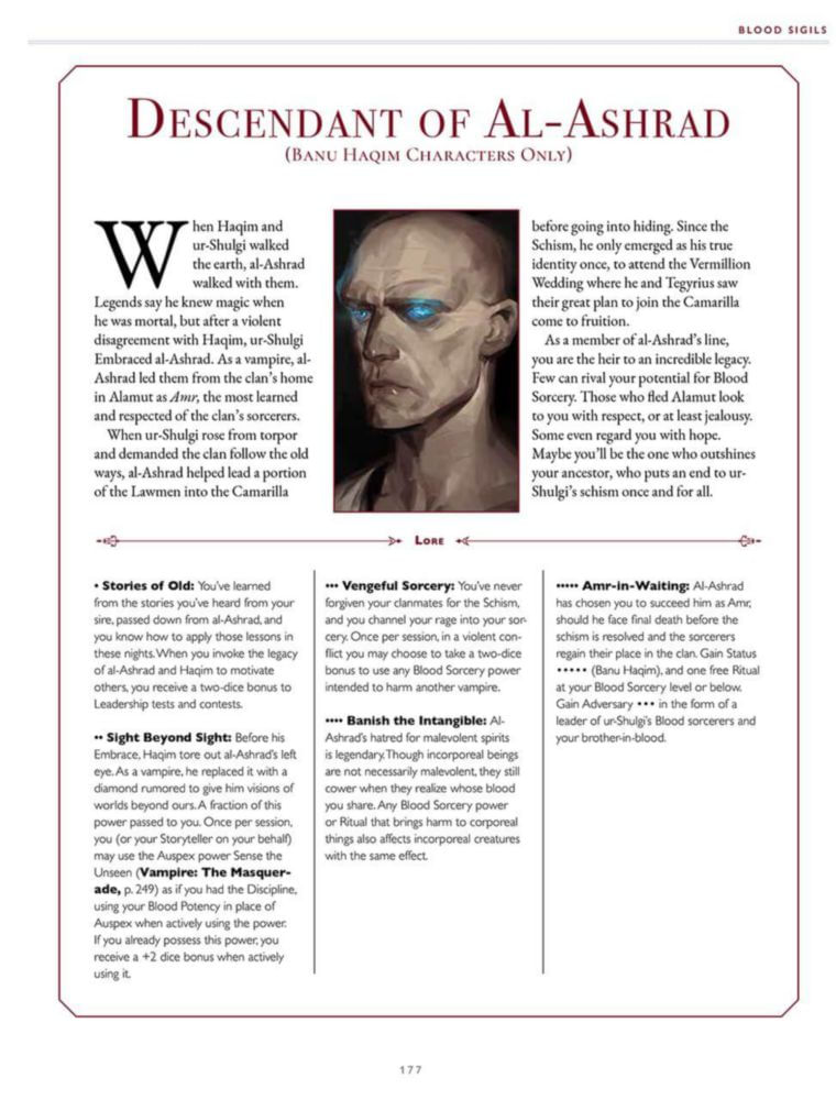 Libro de consulta del juego de rol Vampire: The Masquerade 5th Ed.